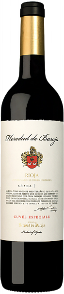 Испанское вино Heredad de Baroja Cuvee Especial Rioja DOCa, 0.75 л