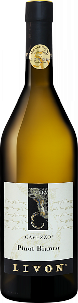 Вино Cavezzo Pinot Bianco Collio DOC Livon, 0.75 л
