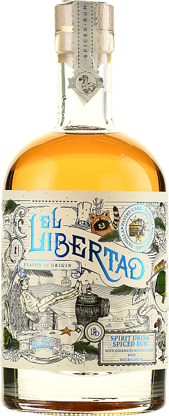 Ром El Libertad Premium Spiced Flavor of Origin, 0.7 л