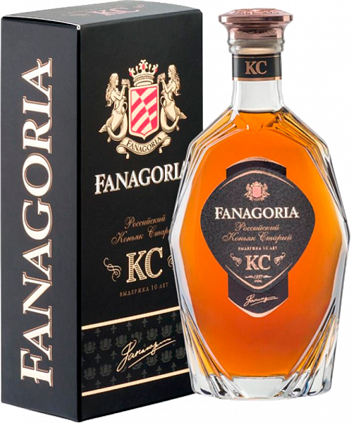 Fanagoria KS 10 y.o. (gift box), 0.5 л