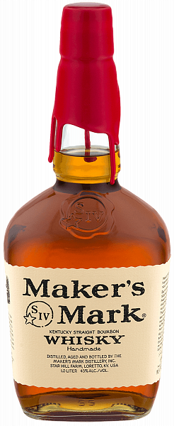 Виски Maker's Mark Kentucky Straight Bourbon Whisky, 1 л