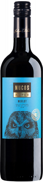 Чилийское вино Nucos Rapaz Merlot Central Valley DO Luis Felipe Edwards, 0.75 л