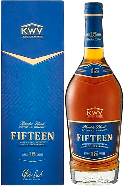 Бренди KWV 15 Years Old (gift box), 0.75 л