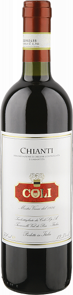Вино Coli Chianti DOCG, 0.75 л