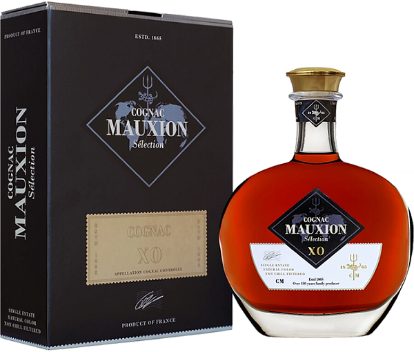 Коньяк Mauxion Selection Cognac XO Decanter (gift box), 0.7 л