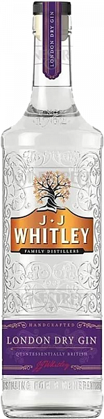 Джин J.J. Whitley London Dry Cin (Russia), 0.05 л