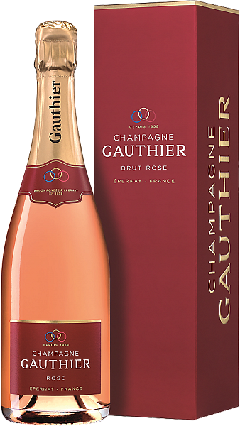Шампанское Gauthier Rose Champagne AOC Maison Burtin (gift box), 0.75 л в Нижнем Новгороде