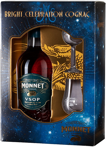 Коньяк Monnet VSOP (gift box with 2 glasses), 0.7 л в Рязани