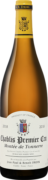Вино Montee de Tonnerre Chablis 1er Cru AOC Jean-Paul & Benoît Droin, 0.75 л в Курске