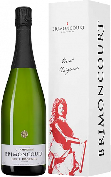 Шампанское Brut Regence Champagne AOC Brimoncourt (gift box), 0.75 л