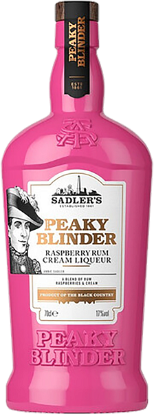 Ликёр Sadler's Peaky Blinder Raspberry Rum Cream Liqueur, 0.7 л