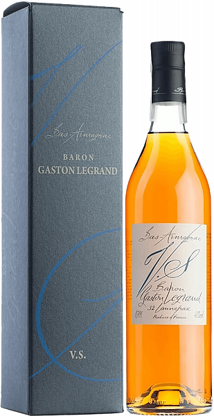 Baron Gaston Legrand Bas Armagnac VS (gift box), 0.7 л
