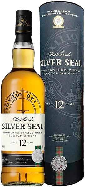 Виски Muirhead's Silver Seal Highland Single Malt Scotch Whisky 12 y.o. (gift box), 0.7 л