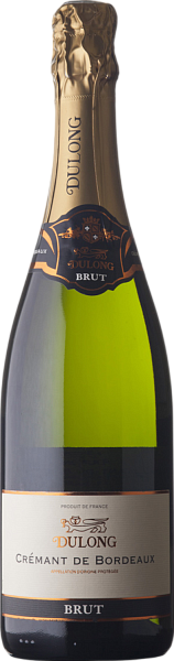Игристое вино Dulong Cremant de Bordeaux AOC Brut, 0.75 л
