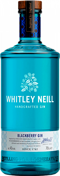 Джин Whitley Neill Blackberry Gin, 0.7 л