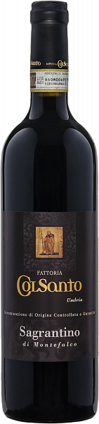 Вино Fattoria ColSanto Sagrantino di Montefalco DOCG, 0.75 л