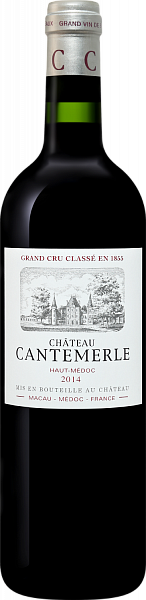 Вино Chateau Cantemerle Haut-Medoc AOC, 0.75 л