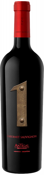 Вино Uno Cabernet Sauvignon Mendoza Antigal, 0.75 л