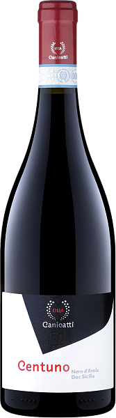 Вино Centuno Nero d'Avola Sicilia DOC Canicatti, 0.75 л