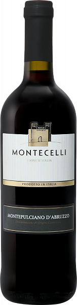 Вино Montecelli Montepulciano d'Abruzzo DOC Casa Vinicola Botter, 0.75 л
