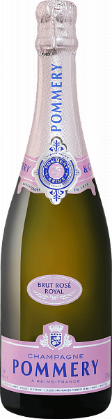 Шампанское Pommery Brut Rose Royal Champagne AOP, 0.75 л
