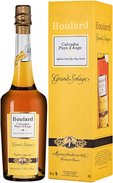 Кальвадос Boulard Grand Solage Pays d'Auge AOC (gift box), 1 л
