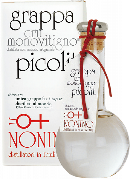 Граппа Nonino Cru Monovitigno Picolit (gift box), 0.5 л