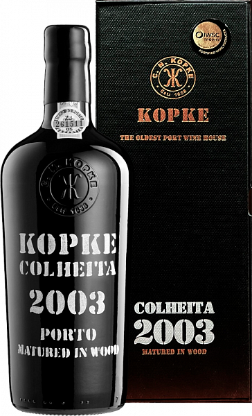 Kopke Colheita Porto 2003 (gift box), 0.75 л