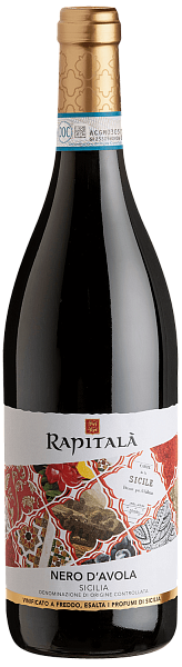 Вино Rapitala Nero d'Avola Sicilia DOC, 0.75 л