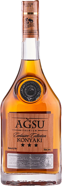Коньяк Agsu 3 y.o., 0.5 л