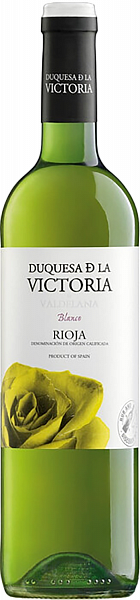 Duquesa de la Victoria Blanco Rioja DOCa Bodegas Valdelana, 0.75 л