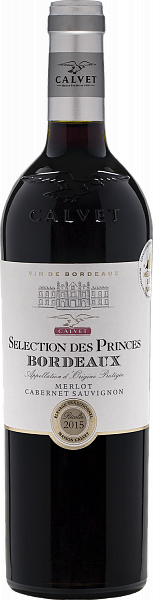 Вино Selection des Princes Bordeaux, 0.75 л