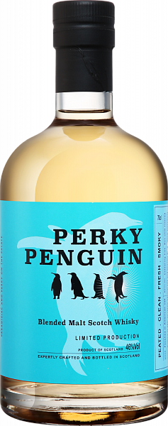 Perky Penguin Peated Malt Scotch Whisky, 0.7 л