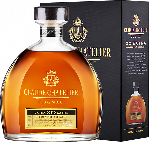 Коньяк Claude Chatelier XO Extra (gift box), 0.7 л