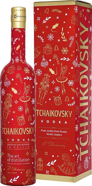 Водка Tchaikovsky Nutcracker (gift box), 0.7 л