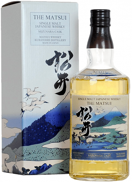 The Matsui Mizunara Cask Single Malt Japanese Whisky (gift box), 0.7 л
