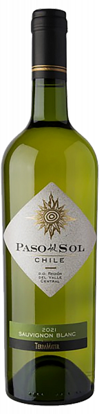 Вино Paso Del Sol Sauvignon Blanc Central Valley DO TerraMater, 0.75 л