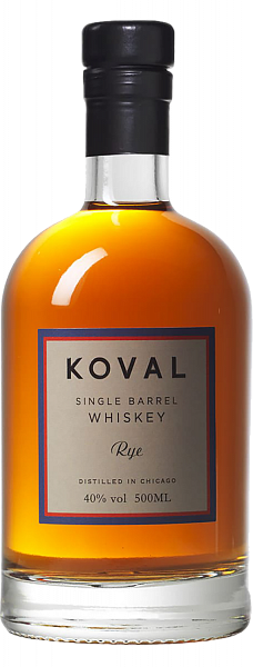Виски Koval Single Barrel Rye Whisky, 0.5 л