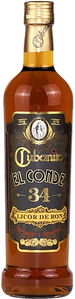 Ликёр Cubanito El Conde 34, 0.7 л
