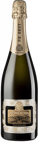 Игристое вино P.R. Blanc de Blancs Brut Franciacorta DOCG Monte Rossa, 0.75 л