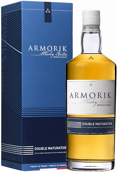 Armorik Double Matured Single Malt Whisky (gift box), 0.7л