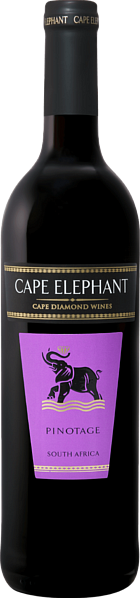 Cape Elephant Pinotage Cape Diamond Wines, 0.75 л