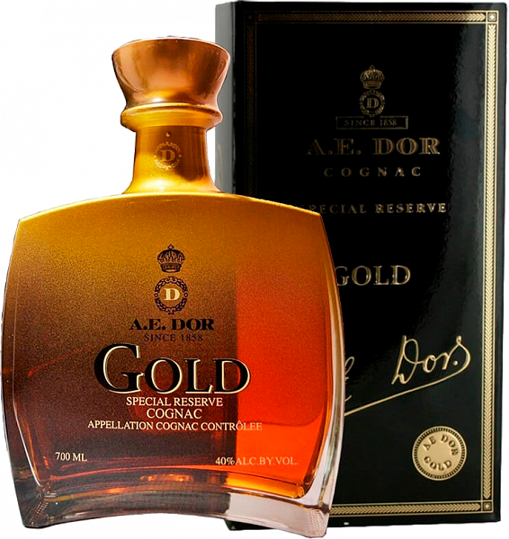Коньяк A.E. Dor Gold (gift box), 0.7 л