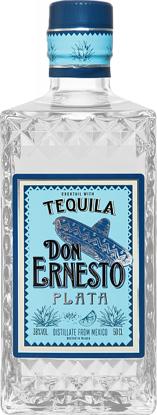 Текила Don Ernesto With Tequila Plata, 0.5 л