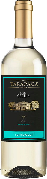 Вино Santa Cecilia White Semisweet Tarapaca, 0.75 л