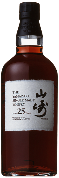 Виски Yamazaki 25 years Single Malt Japanese Whisky (gift box), 0.7 л