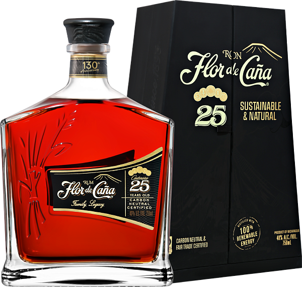 Ром Flor de Cana 25 Centenario Licorera de Nicaragua (gift box), 0.75 л в Саратове