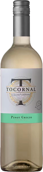 Вино Tocornal Pinot Grigio Central Valley DO Cono Sur, 0.75 л