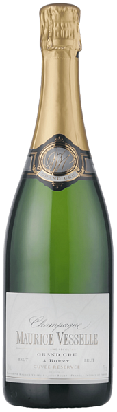 Французское шампанское Maurice Vesselle Cuvee Reservee Grand Cru Brut Champagne AOC , 0.75 л