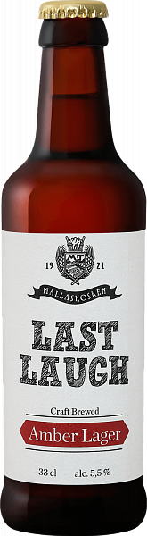 Mallaskoski Last Laugh Amber Lager, 0.33 л